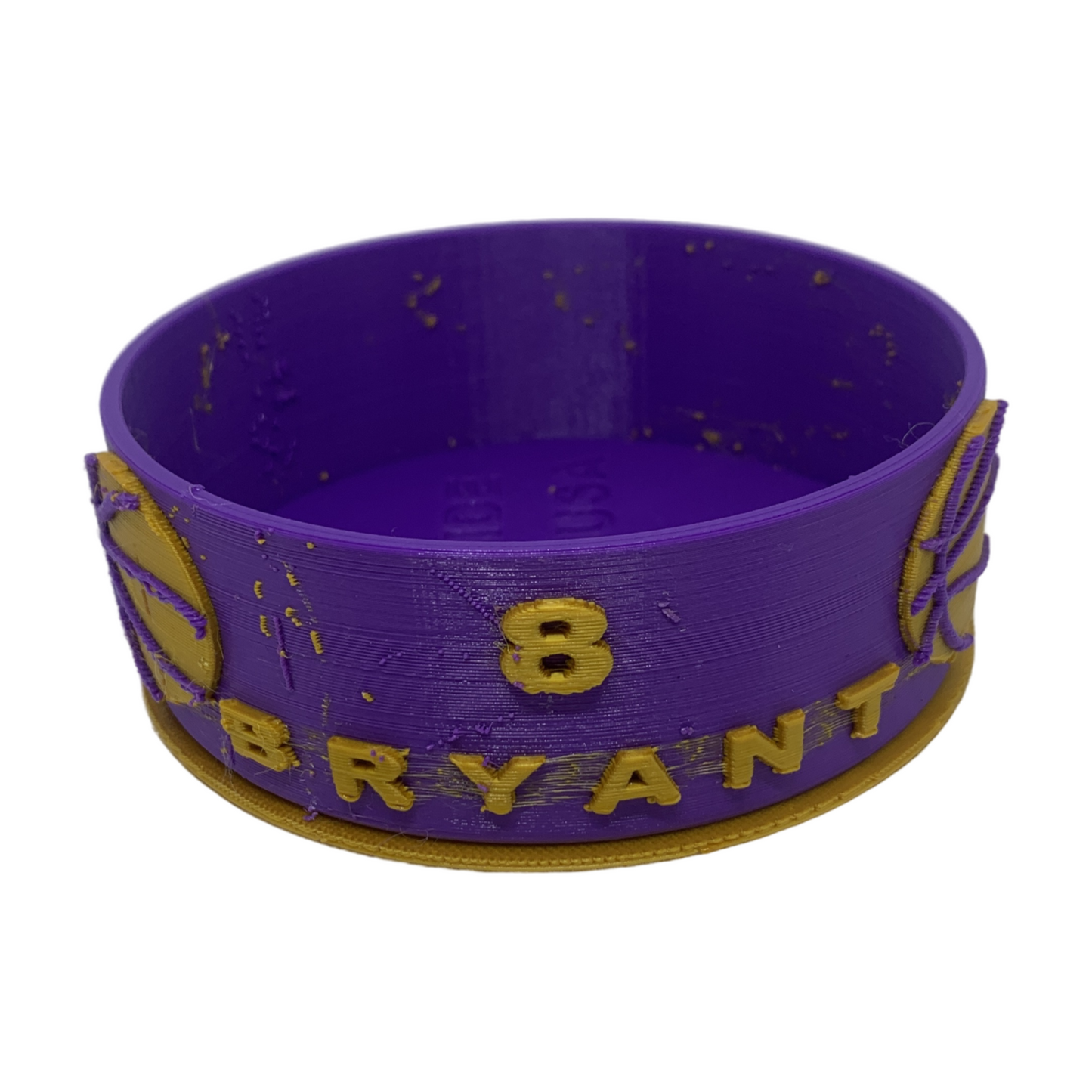 Bryant Mamba Unipet Basketball Bowl (Glow in the Dark Optional)