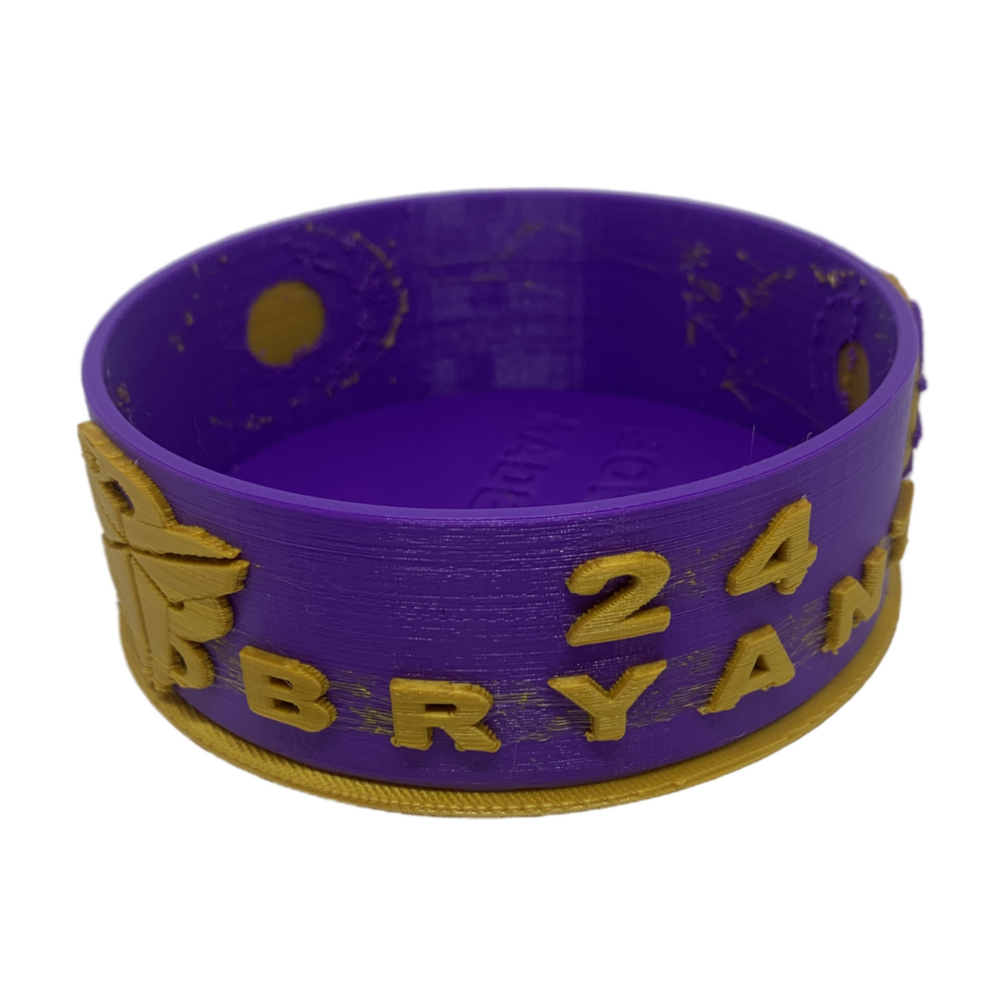 Bryant Mamba Unipet Basketball Bowl (Glow in the Dark Optional)