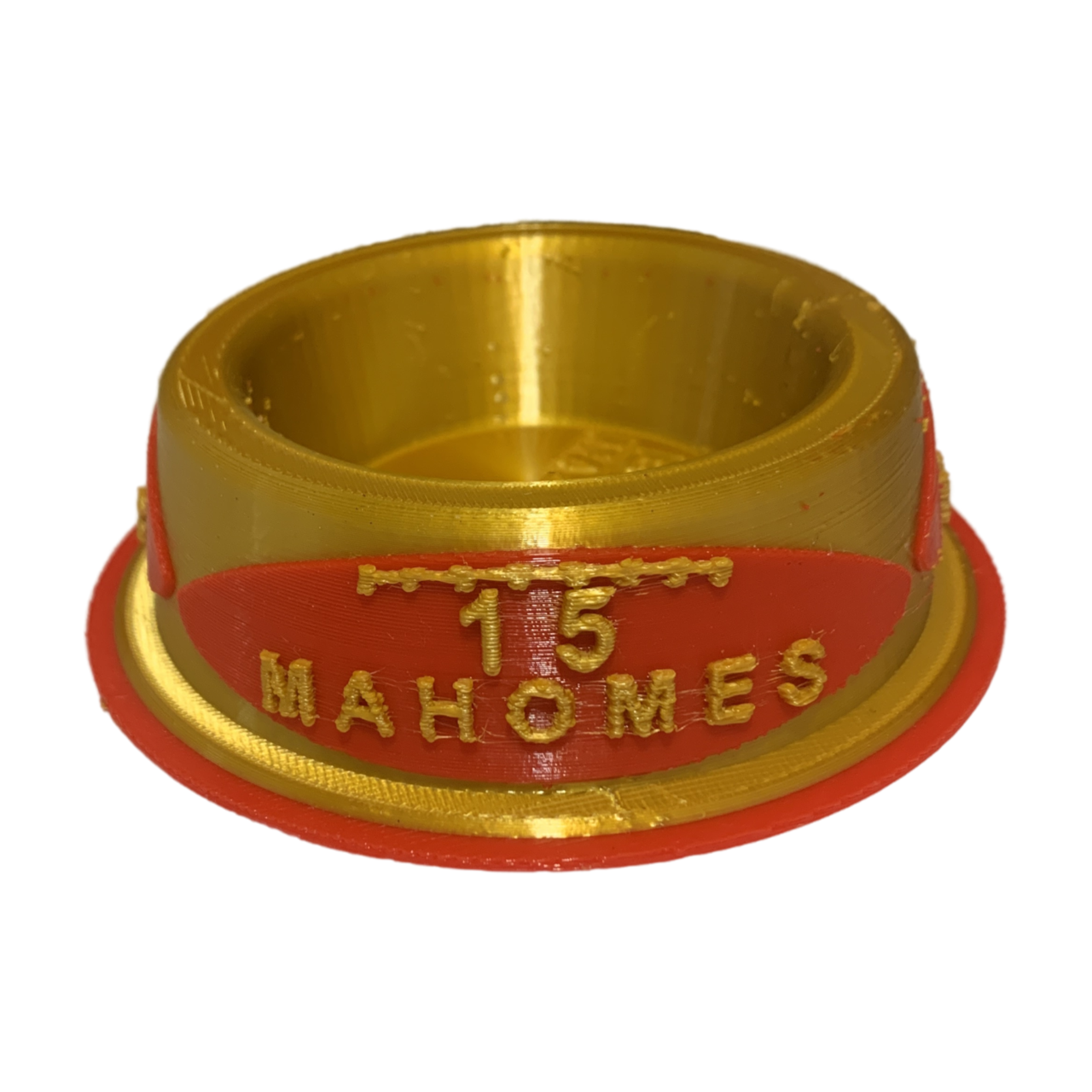 MAHOMES UNIPET BOWL (GLOW IN THE DARK OPTIONAL)