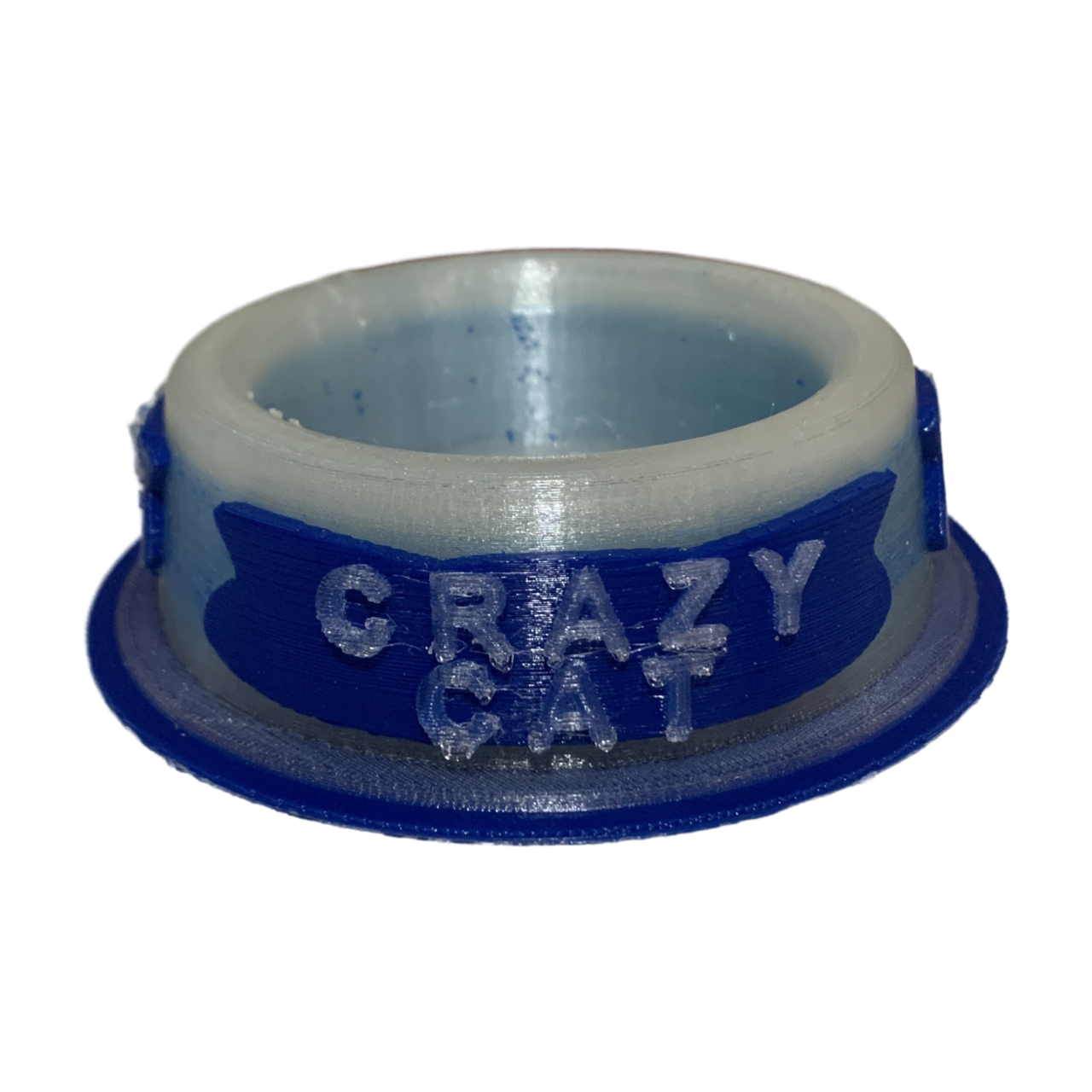 CRAZY CAT FACE BOWL (GLOW IN THE DARK OPTIONAL)