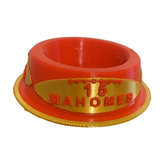 MAHOMES UNIPET BOWL (GLOW IN THE DARK OPTIONAL)