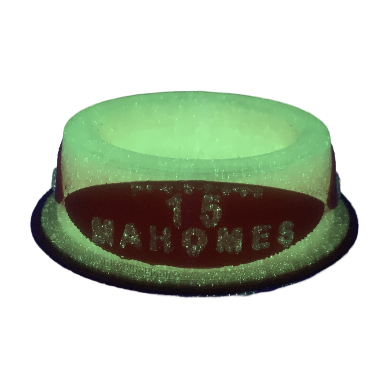 MAHOMES UNIPET BOWL (GLOW IN THE DARK OPTIONAL)